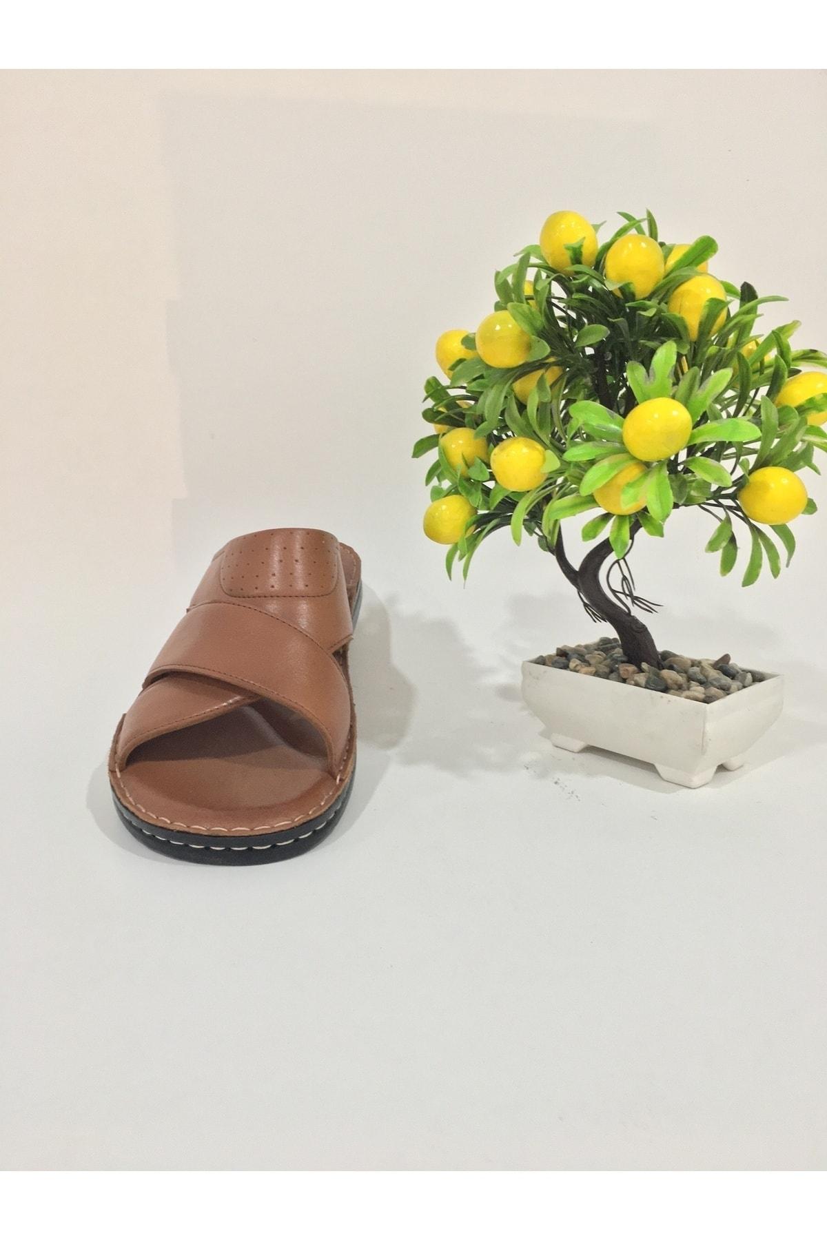 

Мужские тапочки из натуральной кожи