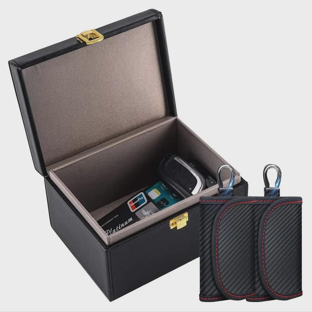 Faraday Anti-Theft Car Key RFID Shielding Box