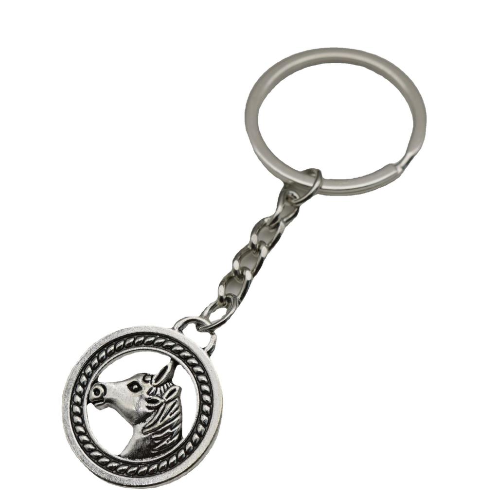 Hot Selling Jewelry, Simple Horsehead Keychain Pendant