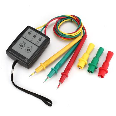 ABHB-Phase Detector Current Tester With LCD Light And Buzzer Prompt For Judging Phase Sequence And Rotation Direction