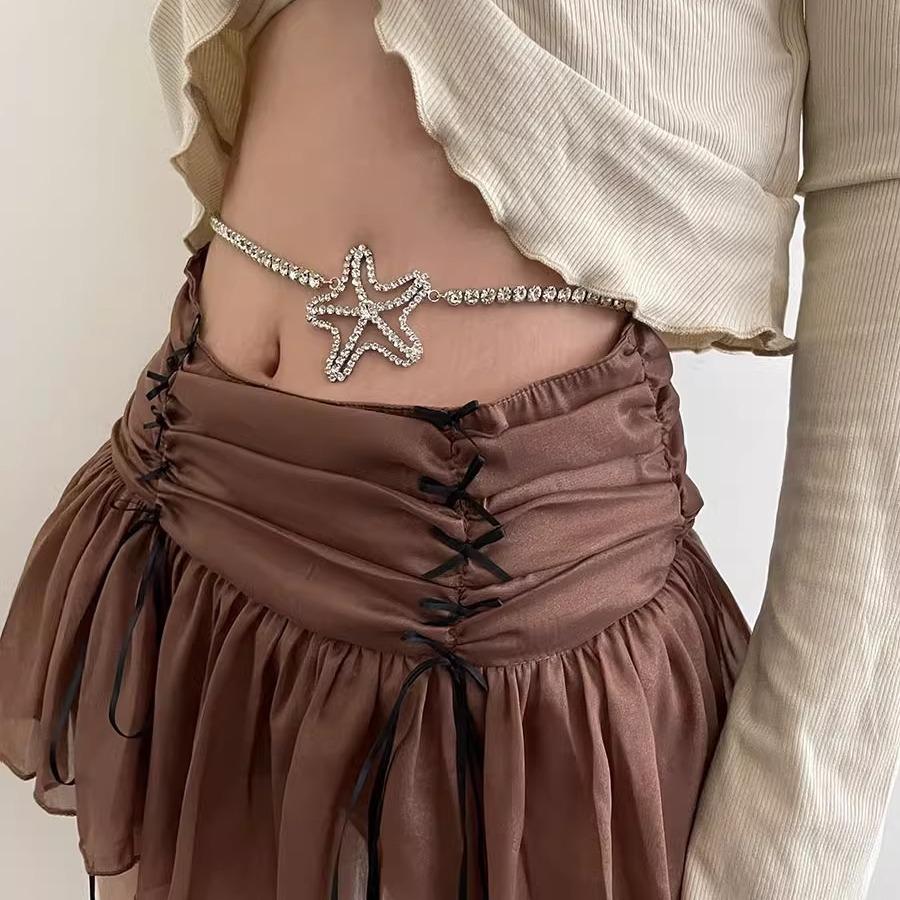 American Vintage Pin Buckle Belt Female Niche Belt Wide Hottie Hip Hop Brown