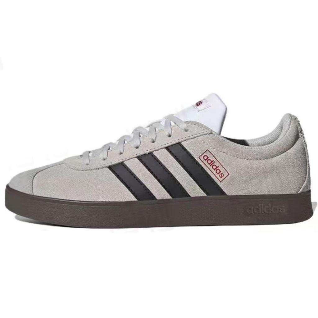adidas VL COURT 2.0 Cushioning, Wear Resistant Low Top Skateboard Shoes Light Pink HQ1802(Team1284-)