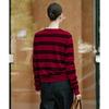 Giovanni Valentino Women's Striped Wool Knit Cardigan