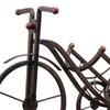 Classical Shape Bottle Holder Decorative Iron Furnishing Craft Tabletop Storage Rack for Decor Desk