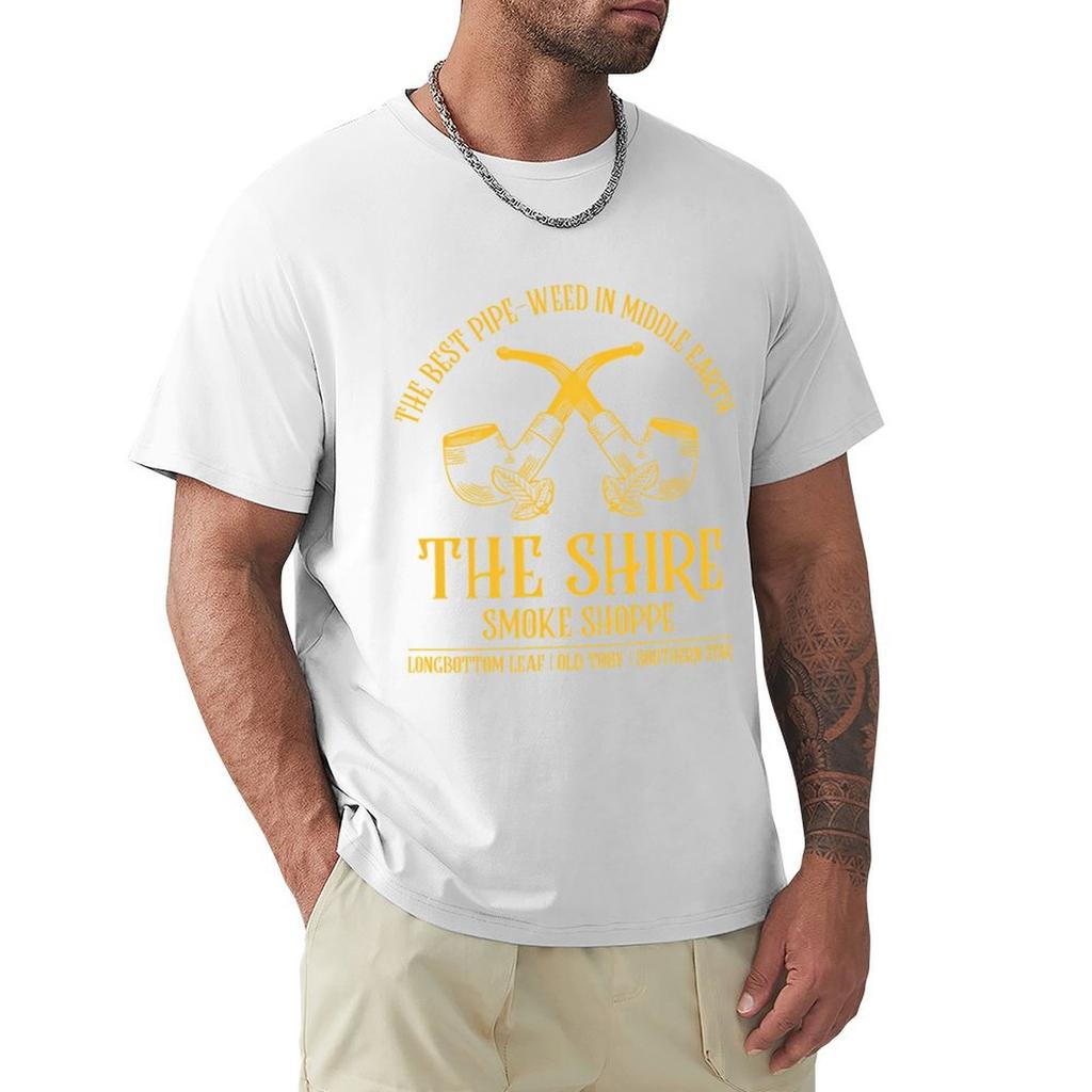 The Shire Smoke Shoppe Tshirt Casual Breathable Short Sleeve Top