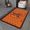 New Morandi Color Bathroom Doormat Balcony Floor Mat Modern Simple Bedroom Living Room Waterproof Leave-in Carpet