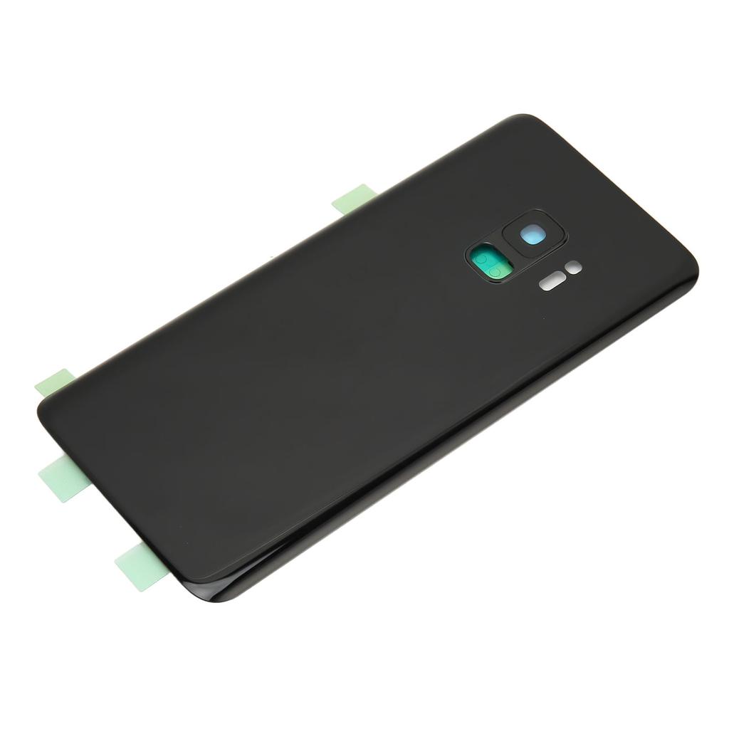 Battery Back Glass Cover Waterproof Rear Door Housing with Pre Installed Camera Lens and Adhesive for Galaxy S9 G960