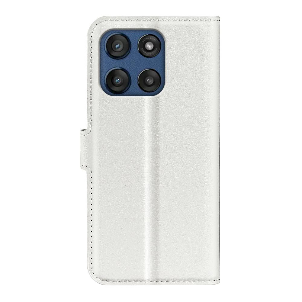 For Motorola Edge 60 Fusion 5G Case Litchi Texture Shockproof Leather Wallet Phone Cover