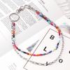 Shell Star Waist Chain With Double Layer Design For Summer Beach Fashion