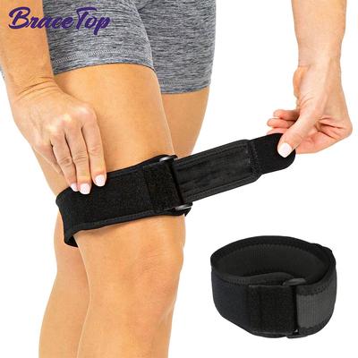 1 Pc IT Band Strap Compression Wrap for Knee Pain Hip Thigh ITB Syndrome Support Running Exercise Relief