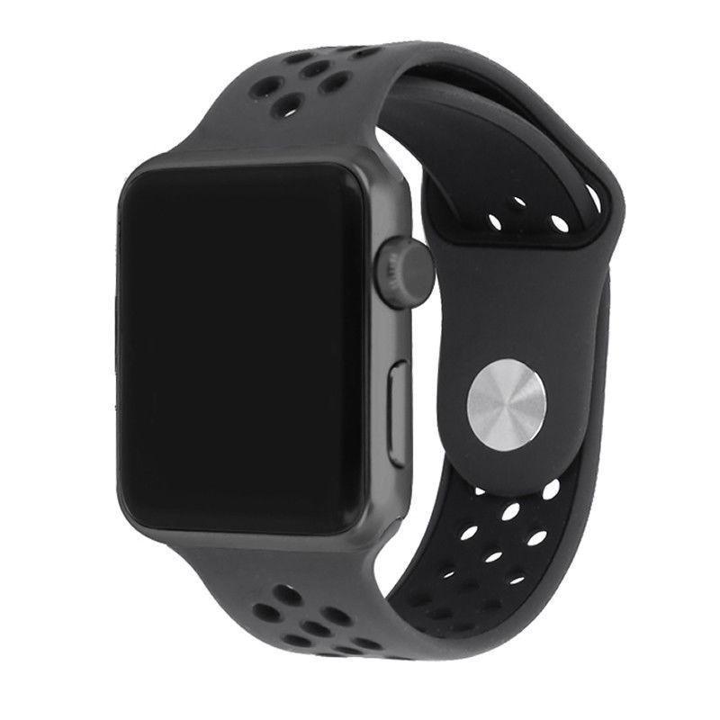 Replacement Sports Silicone Strap Watch Band For Apple Watch Iwatch 38mm 42mm