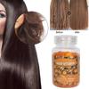 SEVICH 30pcs Orange Hair Care Capsule Ginseng Honey Oil Vitamin Dull Hair Repair