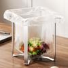 Convenient Stainless Steel Sink Strainer with Disposable Mesh Basket Holder for Easy Kitchen Management 1/2pcs