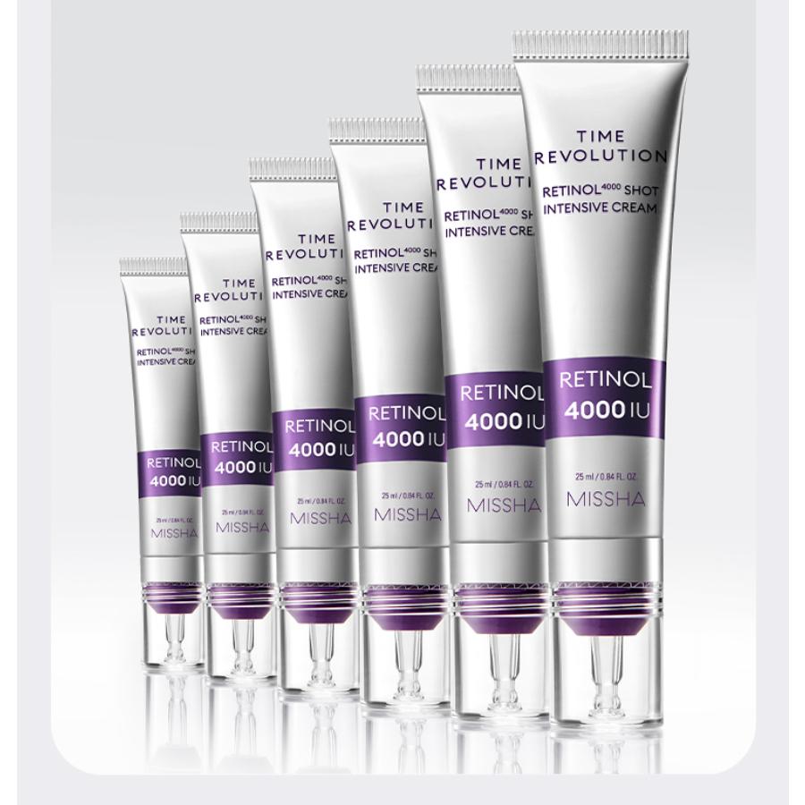 MISSHA Time Revolution Retinol 4000 Shot Intensive Cream 25ml