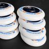 Custom ABEC-7 Bearing Inline Speed Skating Wheels High Rebound PVC Durable Anti Wear Professional Outdoor Large Diameter Roller