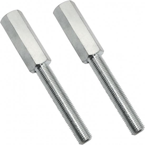 

2 Pcs 1290 Shock Extension, Length of Shock Extension is 3 , Thread Size 3/8-24 Inch, Replace The Vehicle Extension Shock, Silver Gloss