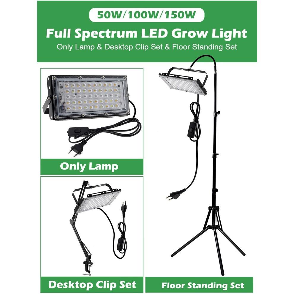 Indoor Full Spectrum LED Grow Light 220V Household Plant Growing Lamp Greenhouse Plant Flower Sunlight Lamp