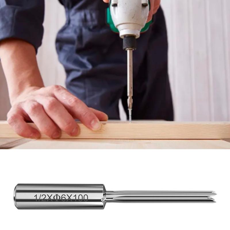 Quality 4Flute Woodworking Routers Bit Mortising Chisel With Bearing Steel Construction For Accurate Wood Joinery