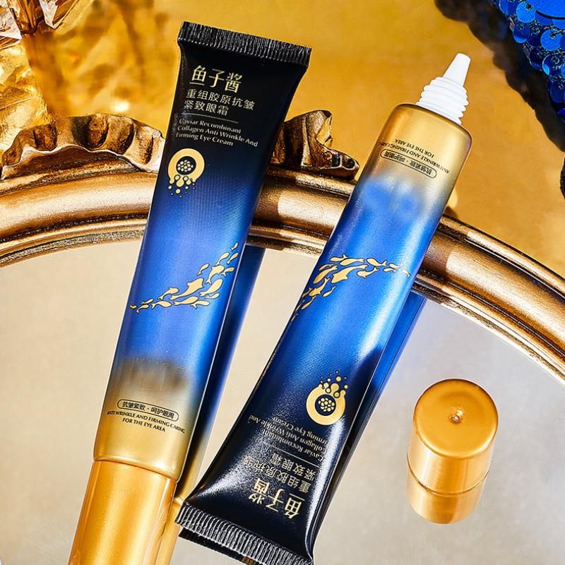1 STÜCK/2 STÜCK Kaviar Kollagen Anti-Falten Straffende Augencreme Feuchtigkeitsspendend Fältchen mildern