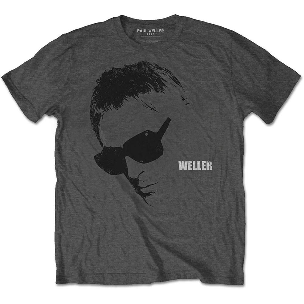 Men s Paul Weller Glasses Picture Slim Fit T-shirt Large Charcoal 3XL