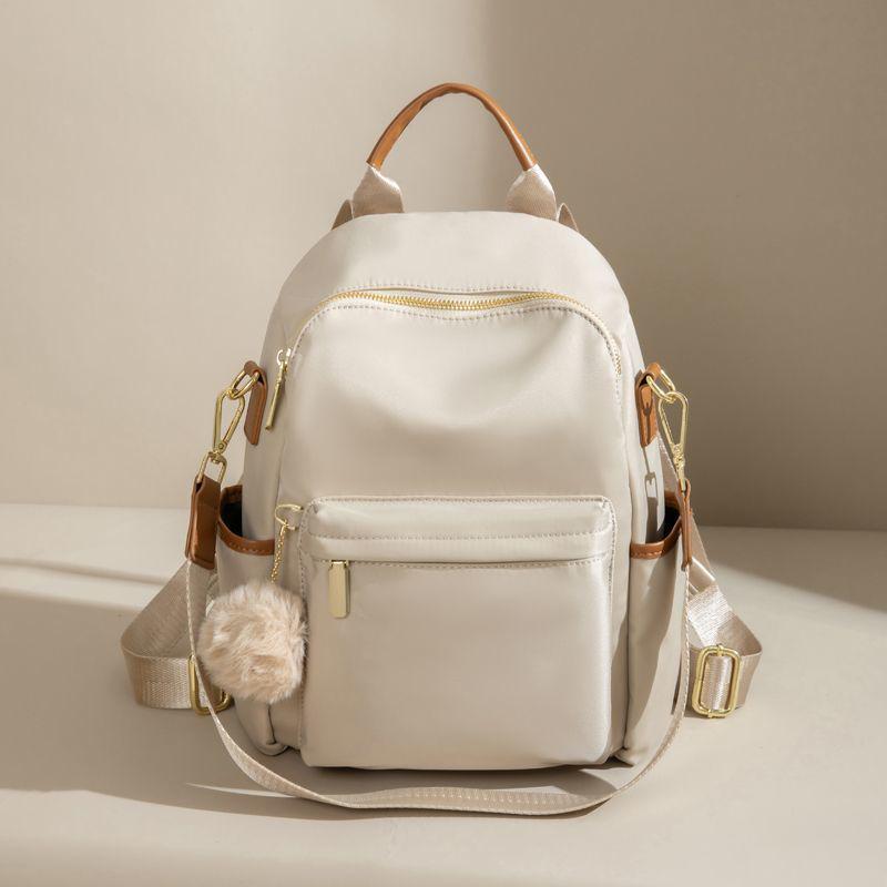 2025 Women's Oxford Cloth Backpack: New Korean Style, Versatile, Fashionable, Large Capacity, Anti-Theft Schoolbag