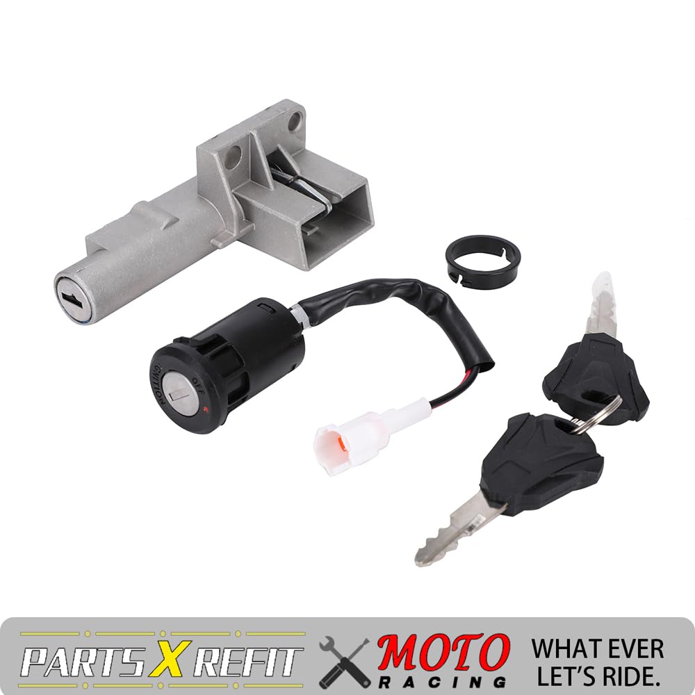 Motorcycle Ignition Key Switch Set for Surron Sur Ron Light Bee X/S Electric Dirt Bike,Ignition Lock Cylinder with 2 Keys