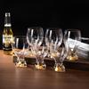 Creative Luxury Lead-Free Crystal Beer Mug Set - High-End Craft Glasses for Home and Entertaining