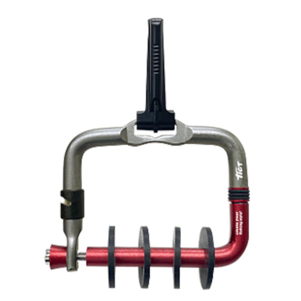 TICT Leader Holder 3-inch Gunmetal x Red