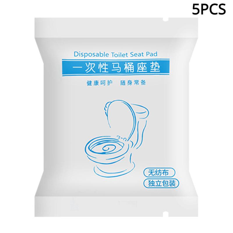 

20/10/5 шт одноразовый чехол для сиденья унитаза моющийся нетканый материал портативный дорожный школьный общественный туалет туалетный коврик