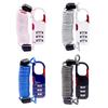 3-Digit Combination Lock Waterproof Padlock Outdoor Mini Wire Rope Combination Lock for Backpacks Trolley Cases Fence