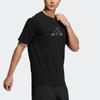 T Shirts Men's Black Crew Neck Moderate Straight Fit H39354