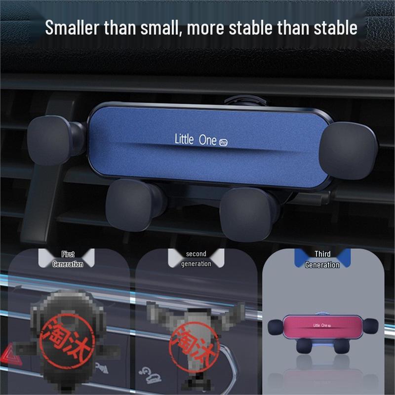 Gravity Retractable Car Phone Holder