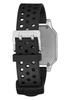 Nixon Heat Watch for Men and Women, Silver, A1320130-00 [Officially Imported]