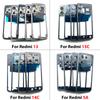 New Back Cover Middle Frame Holder Housing Repair and Replacement for Redmi 13 13C 14C 5A Back Cover Middle Frame
