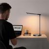 Led Desk Lamp with Adjustable Brightness 5 Color Dimmable Desk Light Type-C Interface Dual-Head Table Lamp for Home and Office
