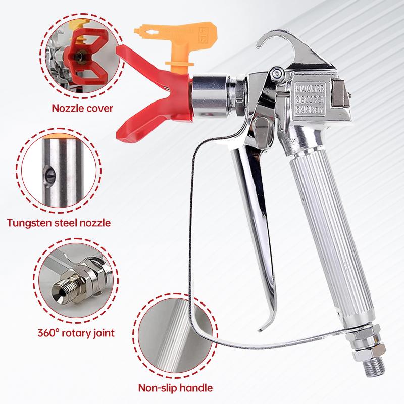 Airless Paint Spray Tool 3600PSI Paint Spray Nozzle Electric High Pressure Airless Spraying Machine High Quality
