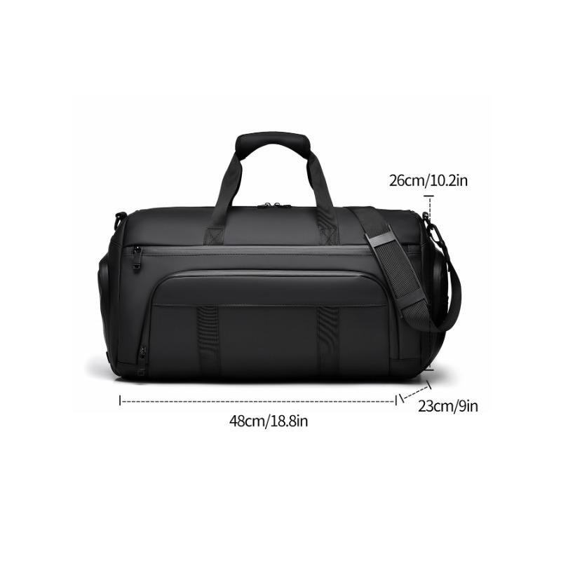 Minimalistische Herren Wasserdichte Traver Tasche Hohe Qualität Luxus Designer Reisetasche Große Kapazität Schultertasche Mit Schuhfach