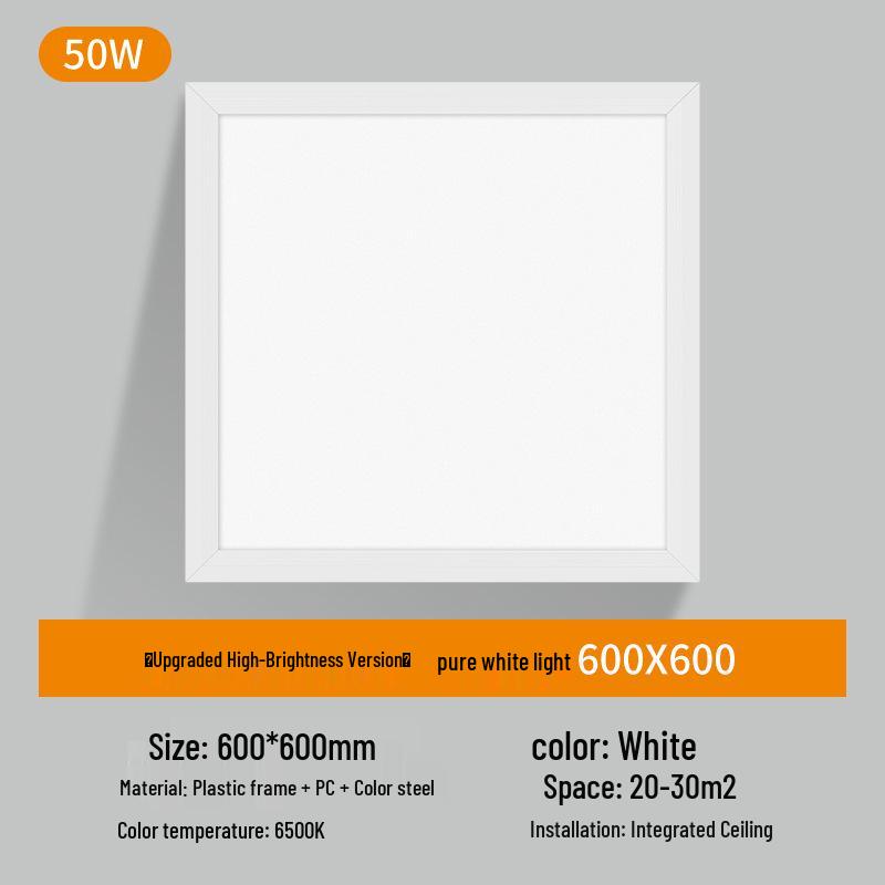 Recessed Ceiling LED Light: Aluminum Plate for Kitchen, Bathroom, or Bedroom