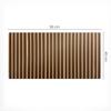 Anti-Slip Protective Desk Mat with Metal Stripes Print 90x45 Cm