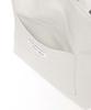Fluffy mini tote bag with shoulder strap [cream]