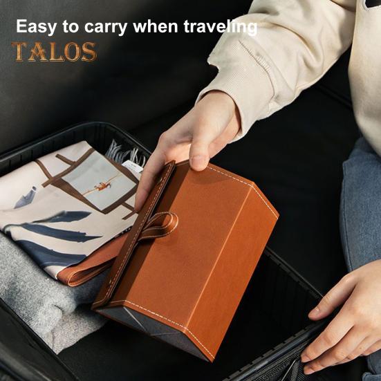 Etui na okulary podróżne składane zapięcie zatrzaskowe pętla do zawieszania wewnętrzne lusterko okulary przeciwsłoneczne organizer na biżuterię skóra wegańska ochronna torba do przechowywania