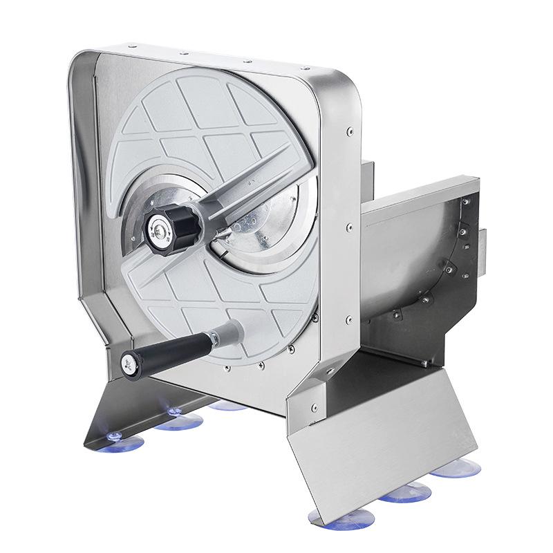 Multi-functional Stainless Steel Hand-Crank Slicer for Fruits and Vegetables
