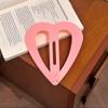 3pcs/set Funny Extra-large Hairpin Abstract Heart Barrettes Lolita Exaggerated Hair Clip  Party