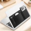 Solid Color External Hard Drive Sleeve 3-Pocket Storage Pouch  Laptop Accessories