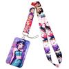 Lanyard con Ciondolo Gruppo Ragazze Demoni Kpop Portachiavi per Auto Portatessere Fan Kpop Portachiavi per Cellulare Portabadge Gioielli Regalo per Fan