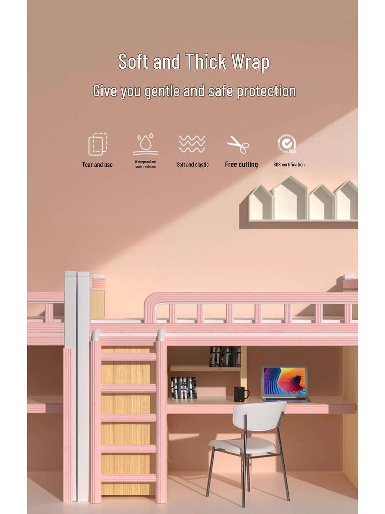 Bunk Bed Ladder Foam Step Pad for Dormitory and Bedroom
