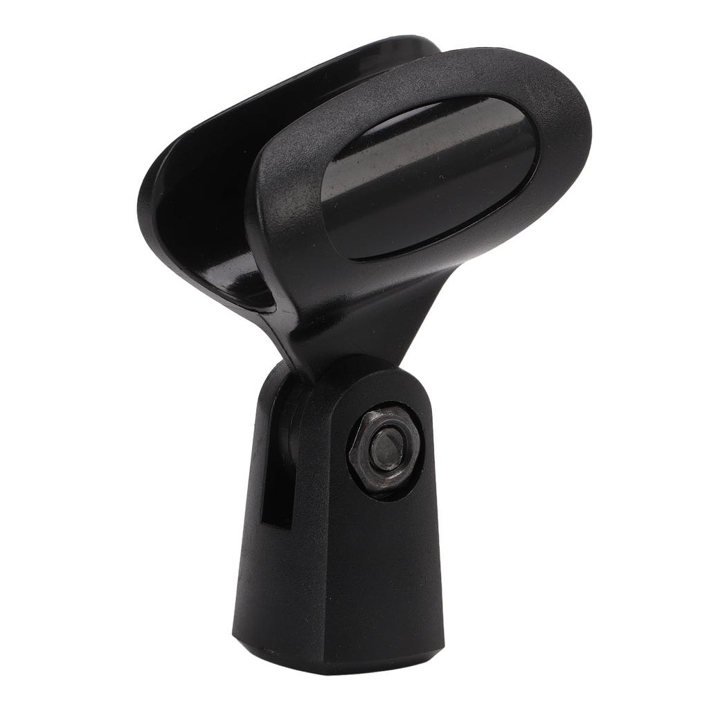 Universal Microphone Clip Holder with 5 8 Inch Male to 3 8 Inch Female Screw Adapter for Handheld Microphones