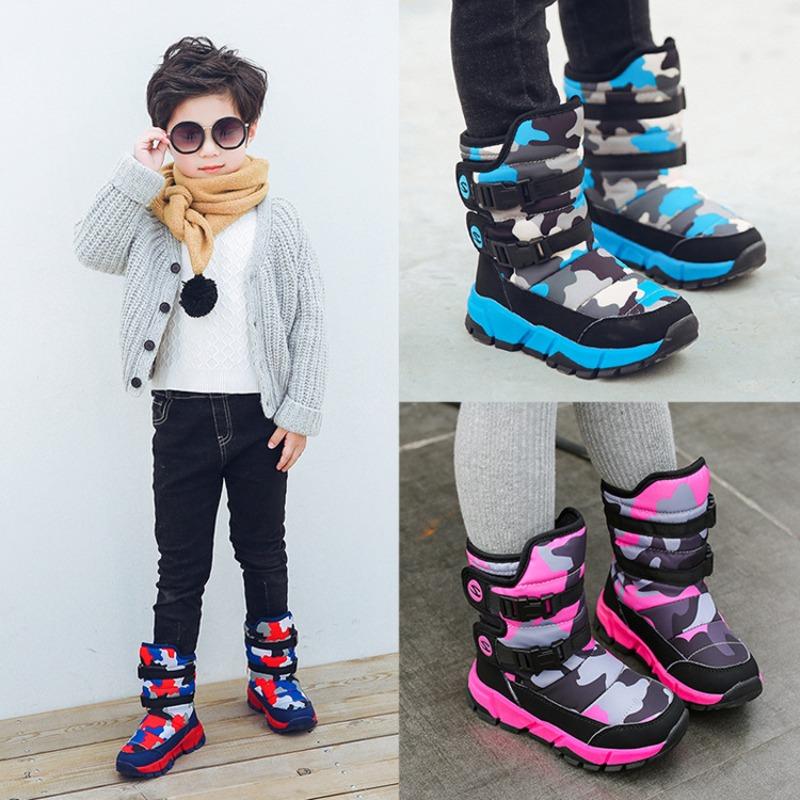 Креативные зимние детские зимние ботинки для девочек — фото 3