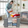 1Pc/Storage Box Large Capacity Non-Woven Quilt Storage Bag Moving Packing Bag Multi-Functional Organizing Bag