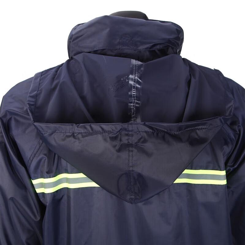 Reflective Two-Piece Cycling Rain Suit